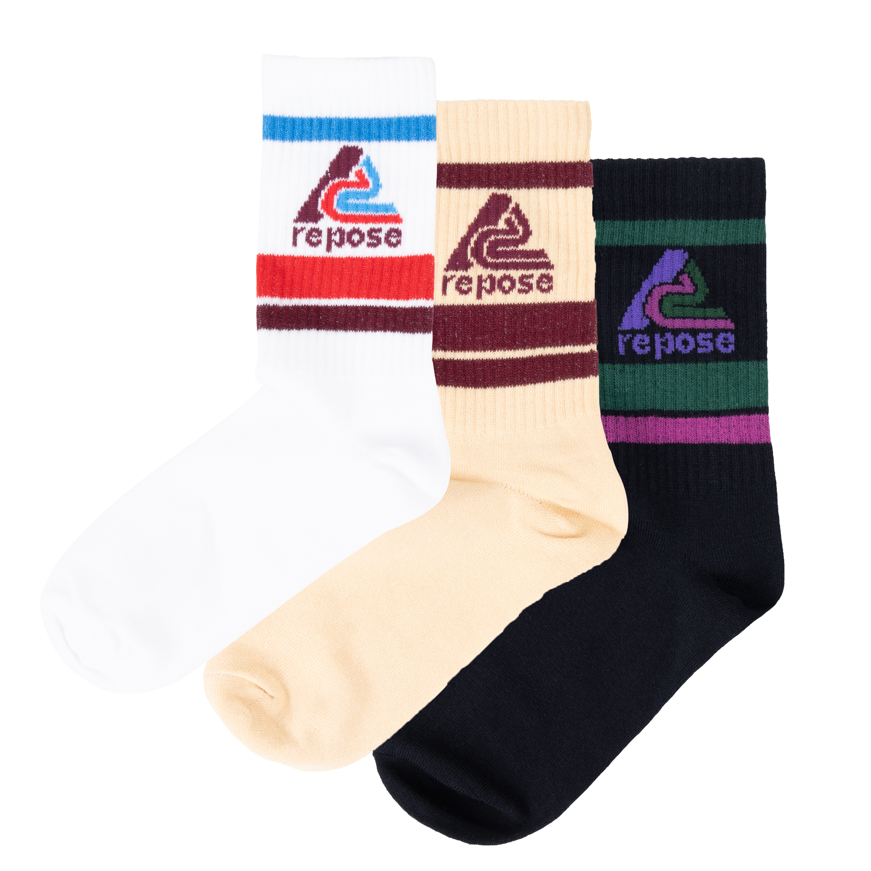 3 pack sporty socks - 3 pack logo