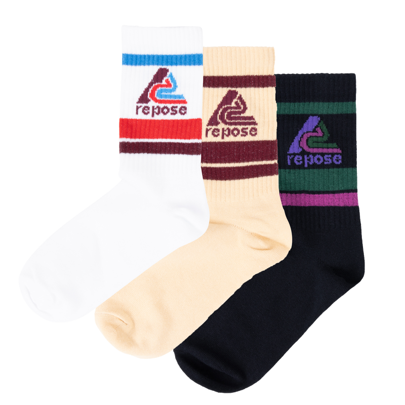 3 pack sporty socks - 3 pack logo