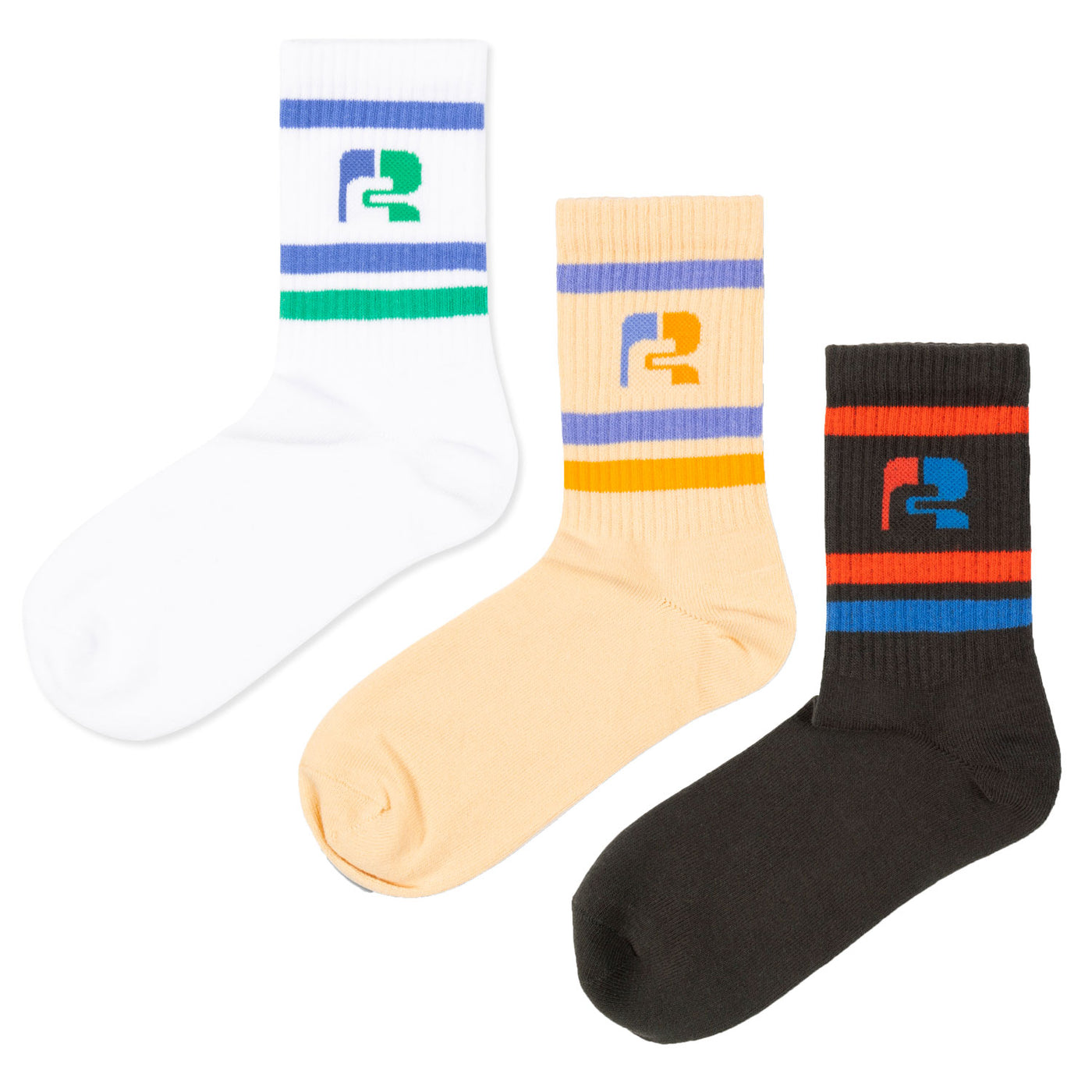 sporty socks - 3pack logo