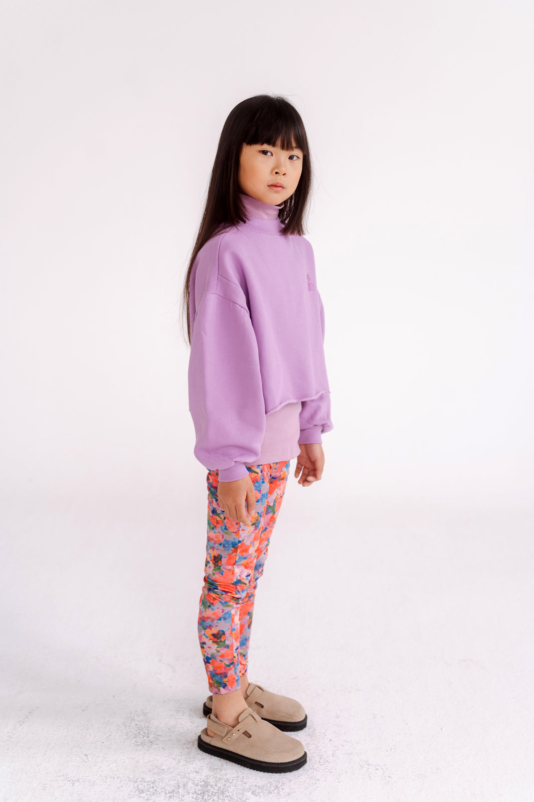 turtle neck - orchid mauve