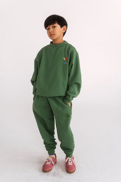 comfy sweater - bottle green