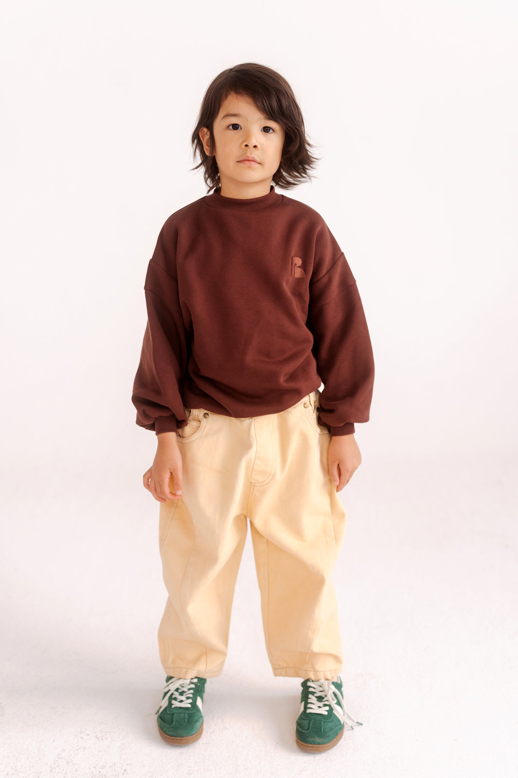 wide pant - warm sand