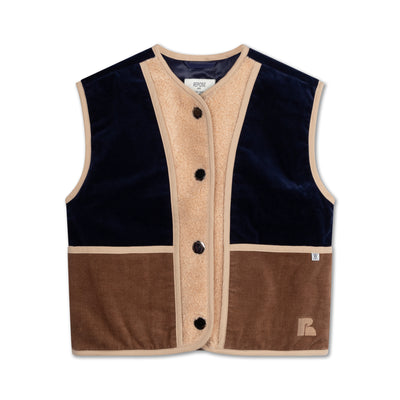 waist coat - color block