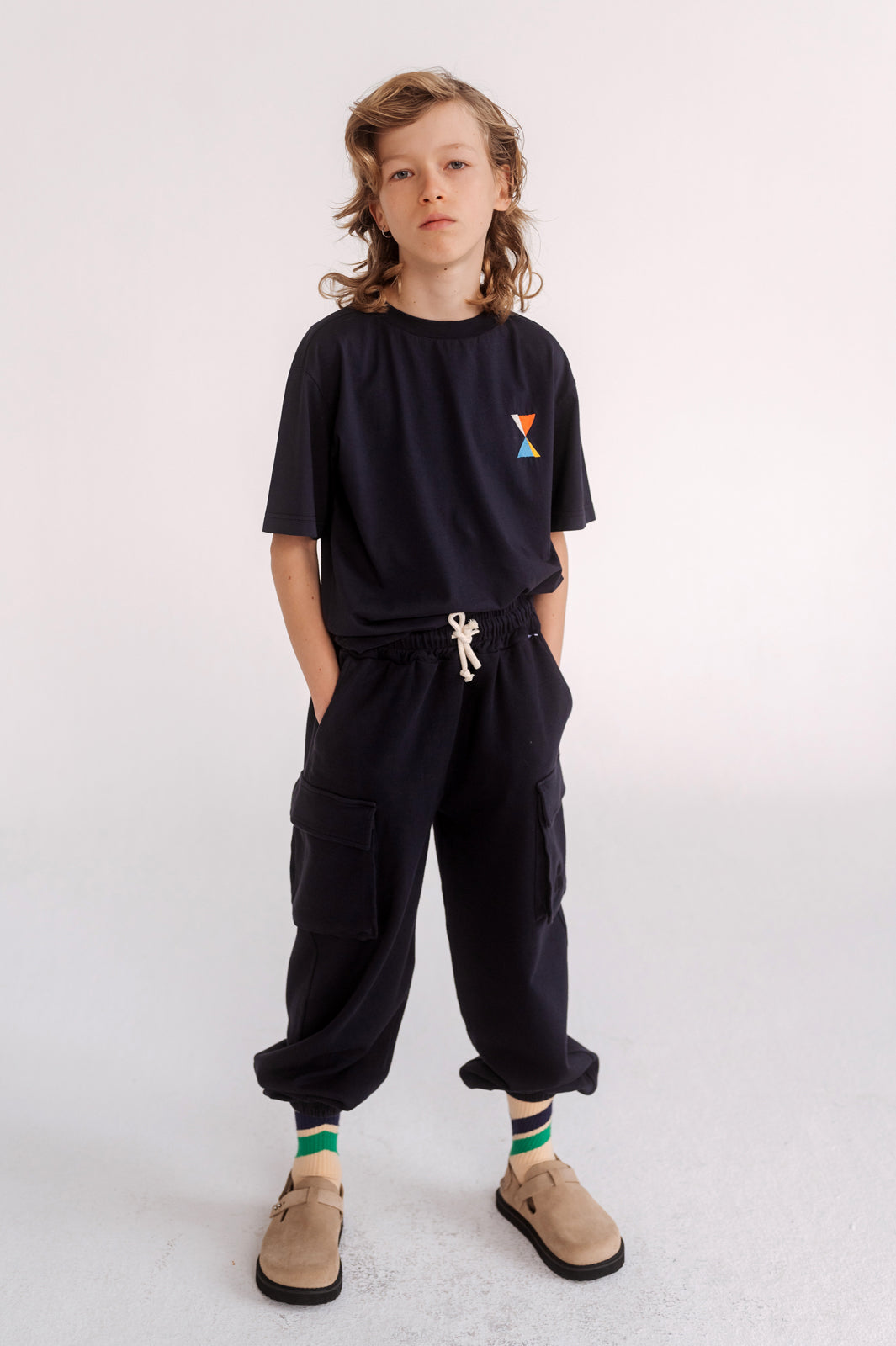 cargo pants - deep dark blue