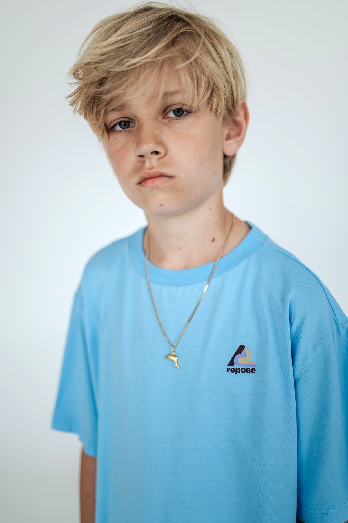 tee shirt - summer day blue