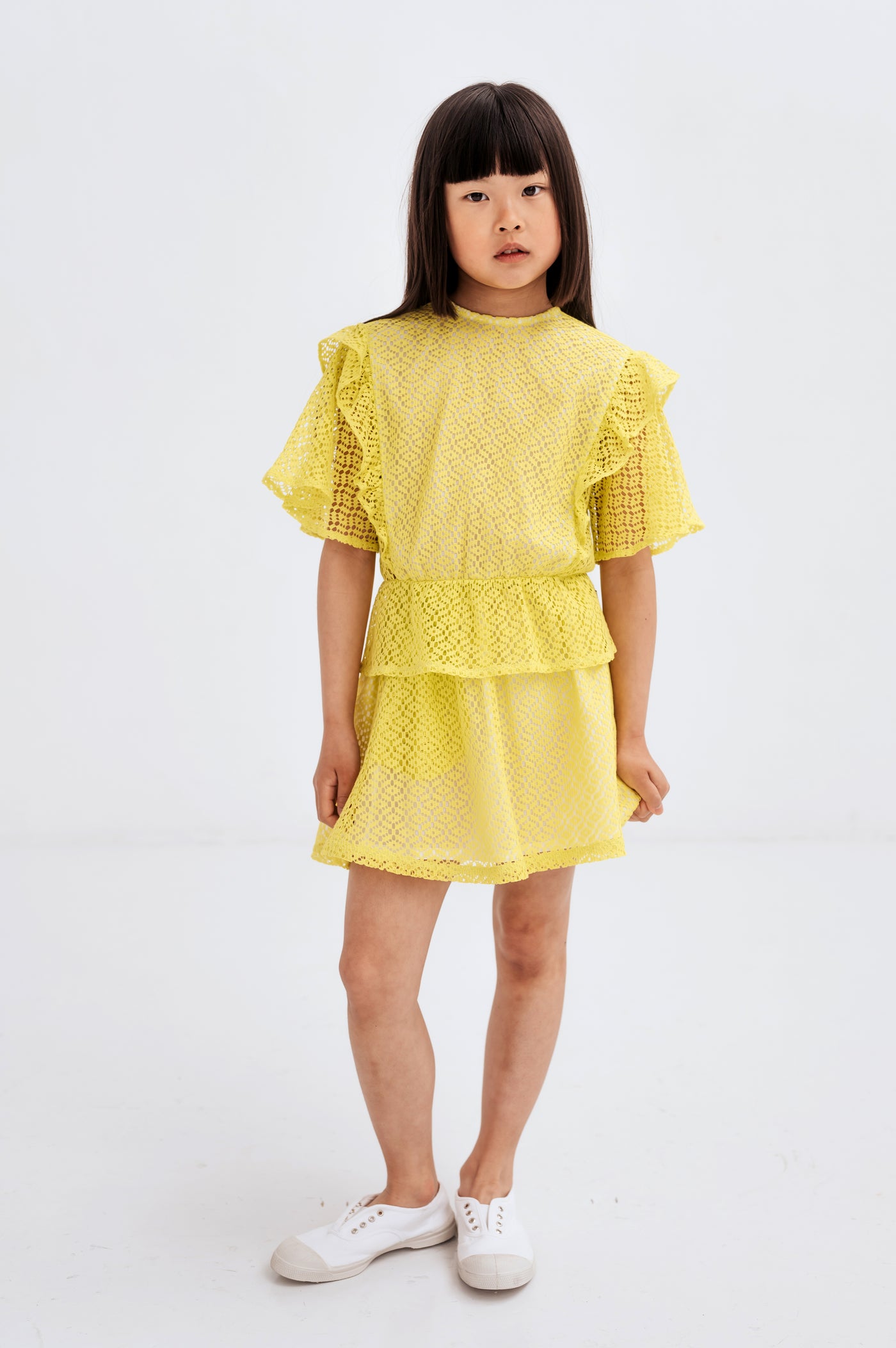ruffle top - significant lace