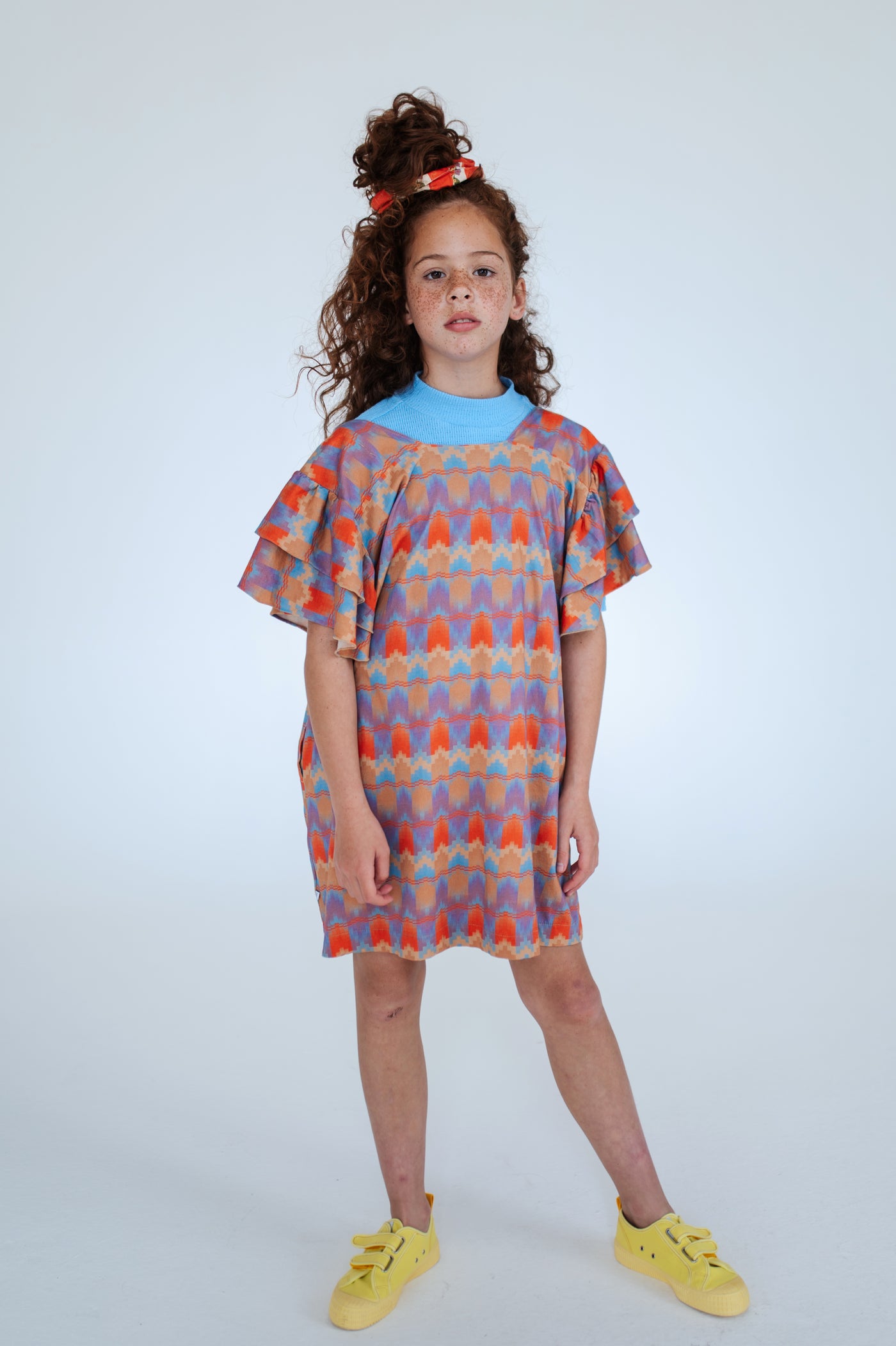 drip dress - graphic blur