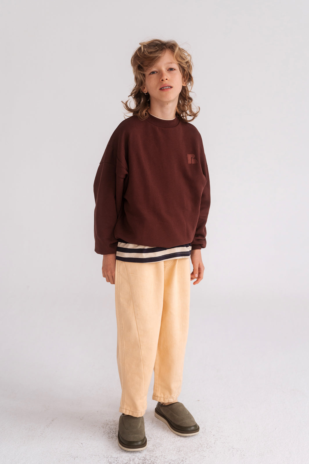 wide pant - warm sand