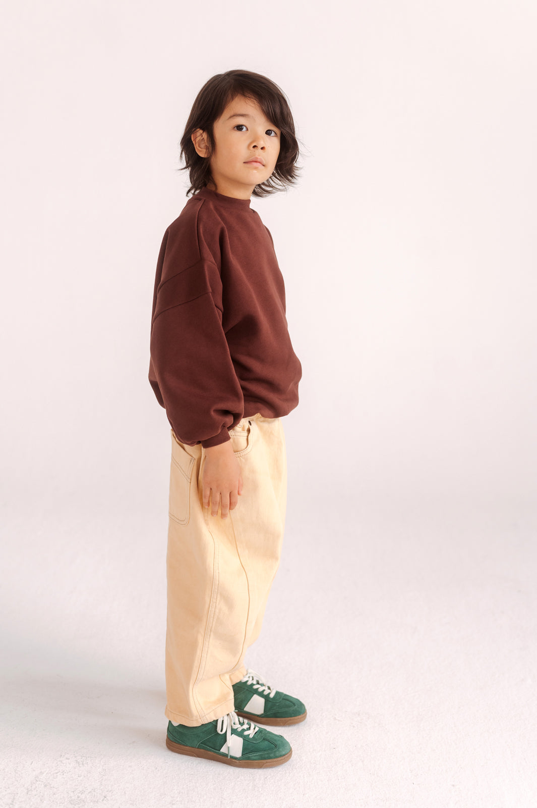 wide pant - warm sand