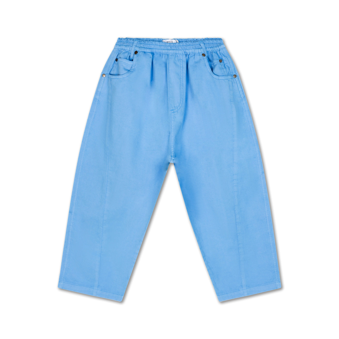 wide pant - summer day blue