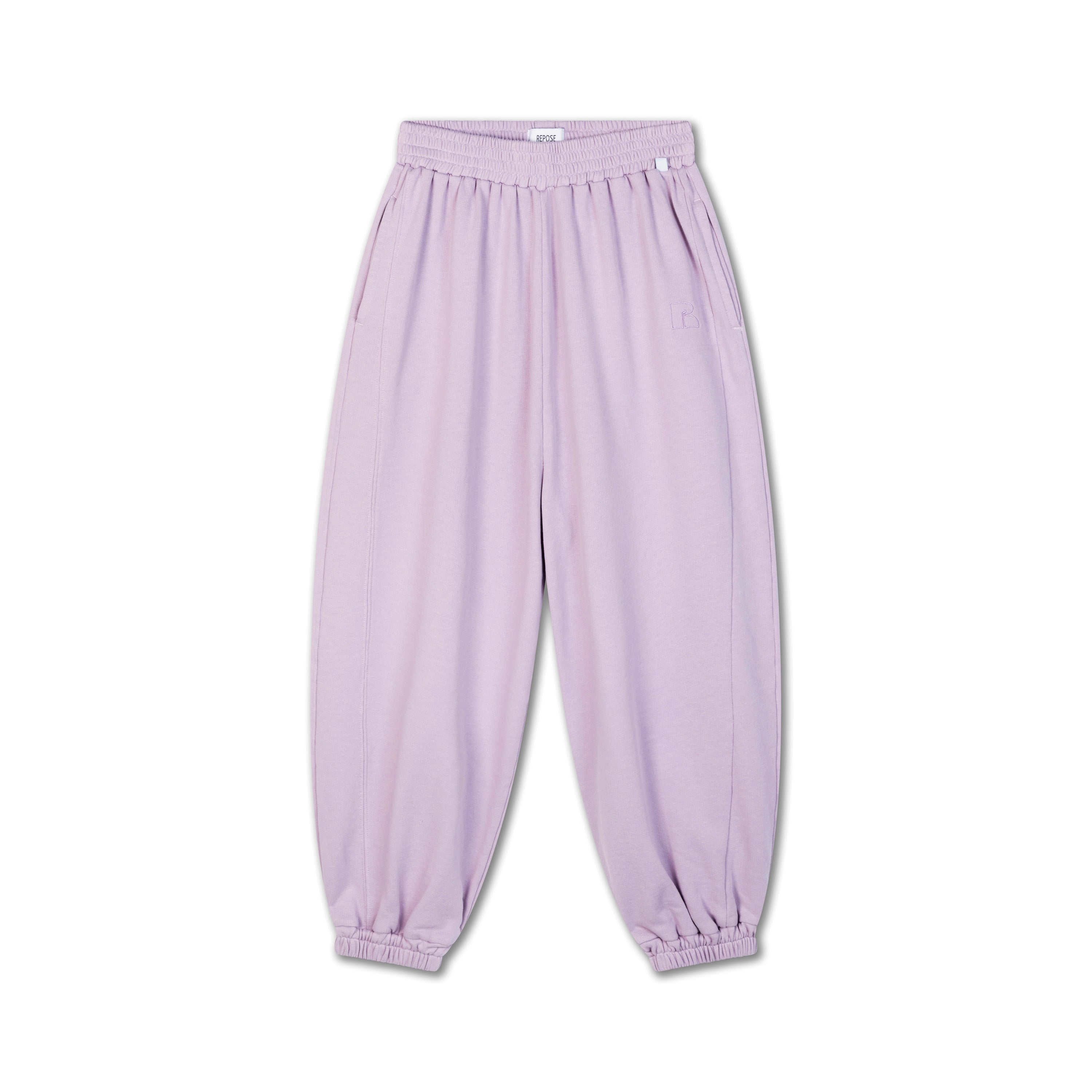 wide sweatpant - lavender fog