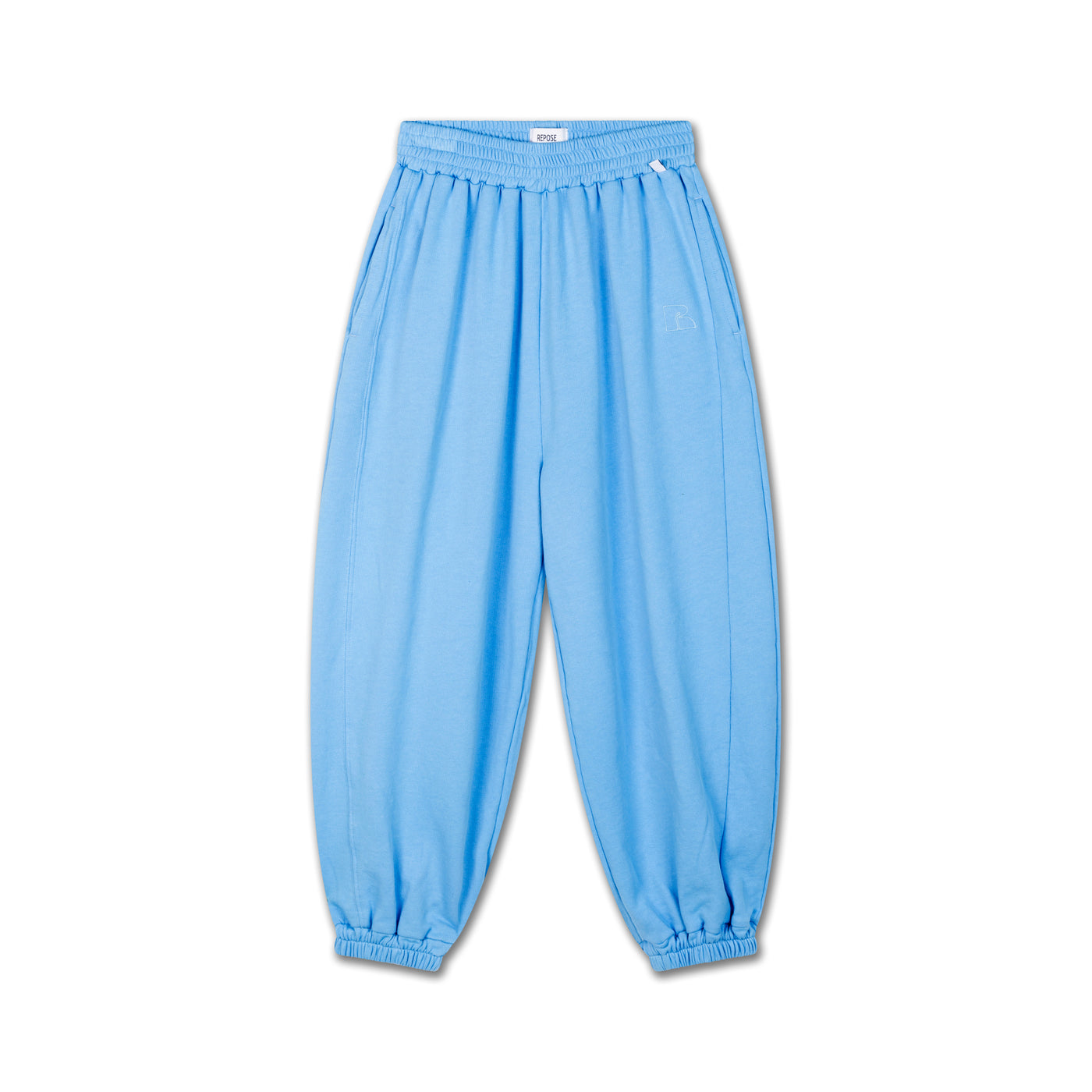 wide sweatpant - summer day blue