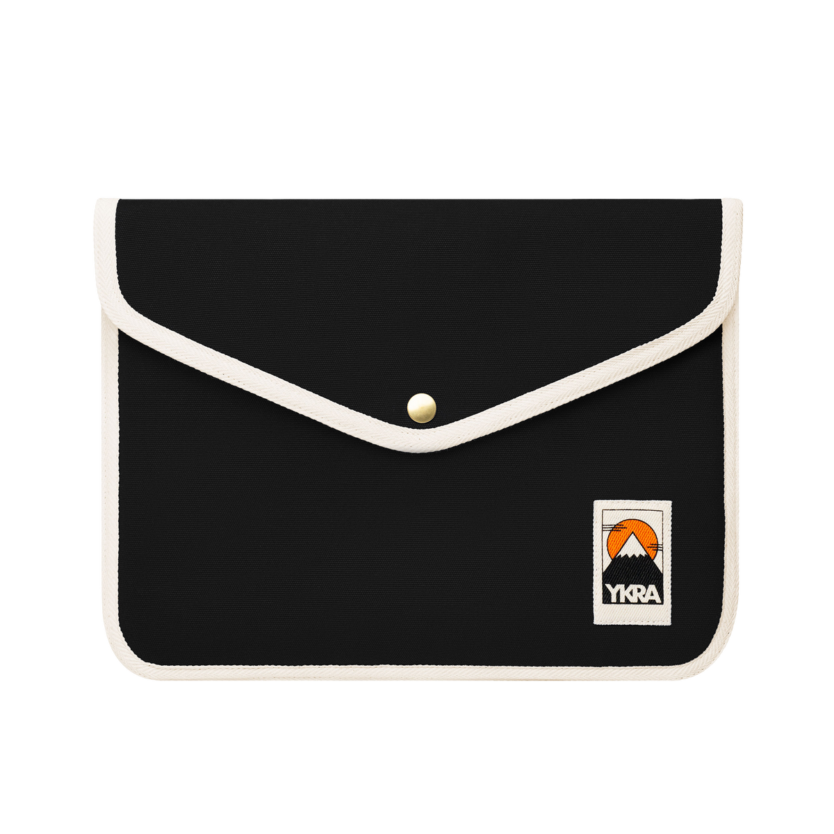 ykra laptop case small - black