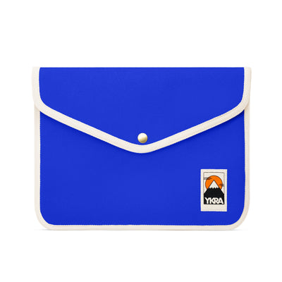 ykra laptop case small - blue