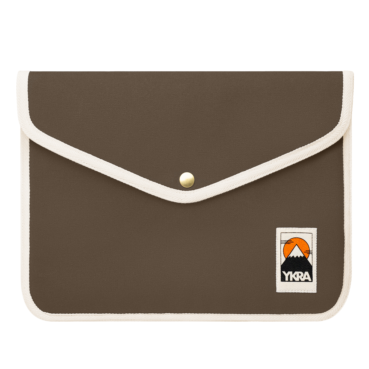 ykra laptop case large - khaki