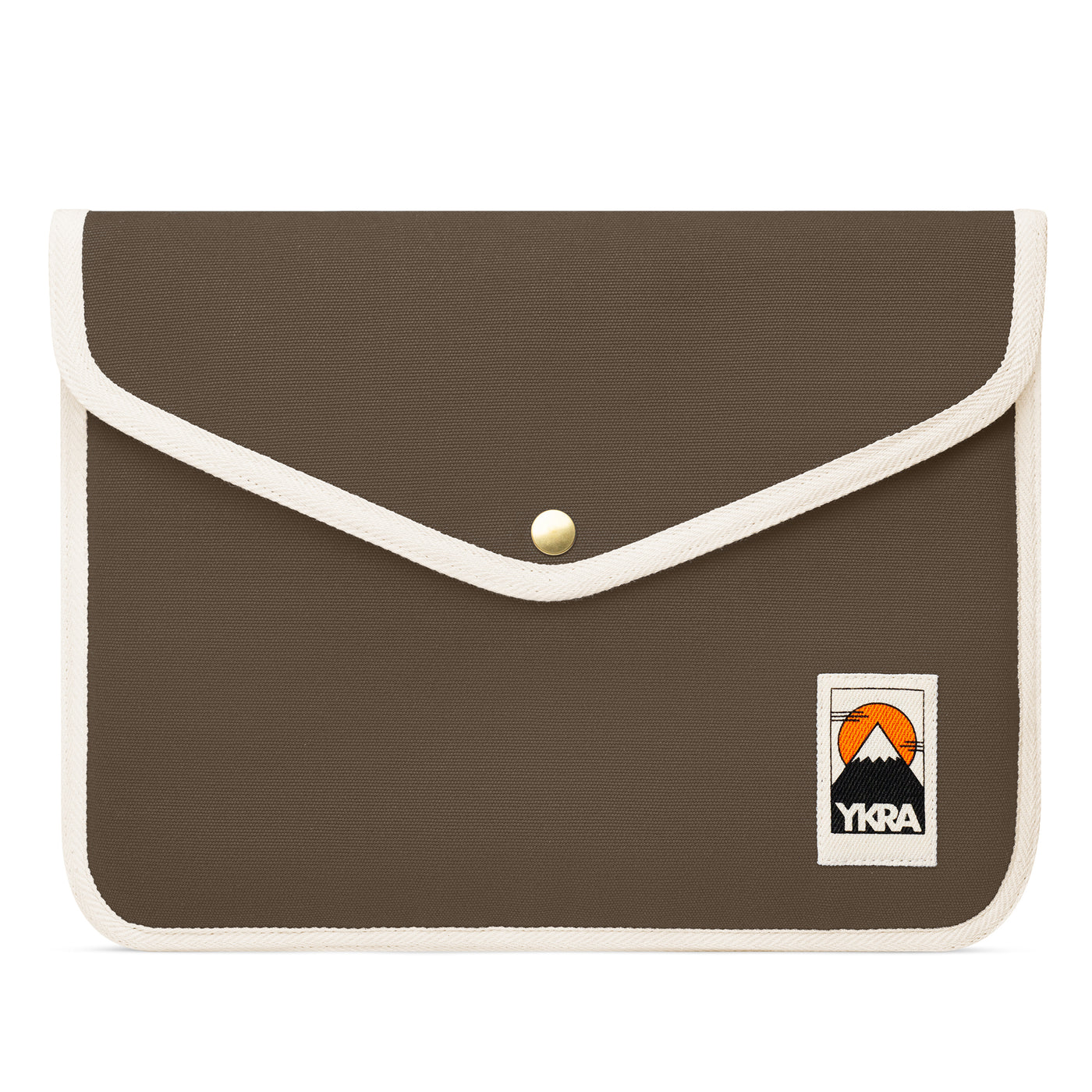 ykra laptop case large - khaki