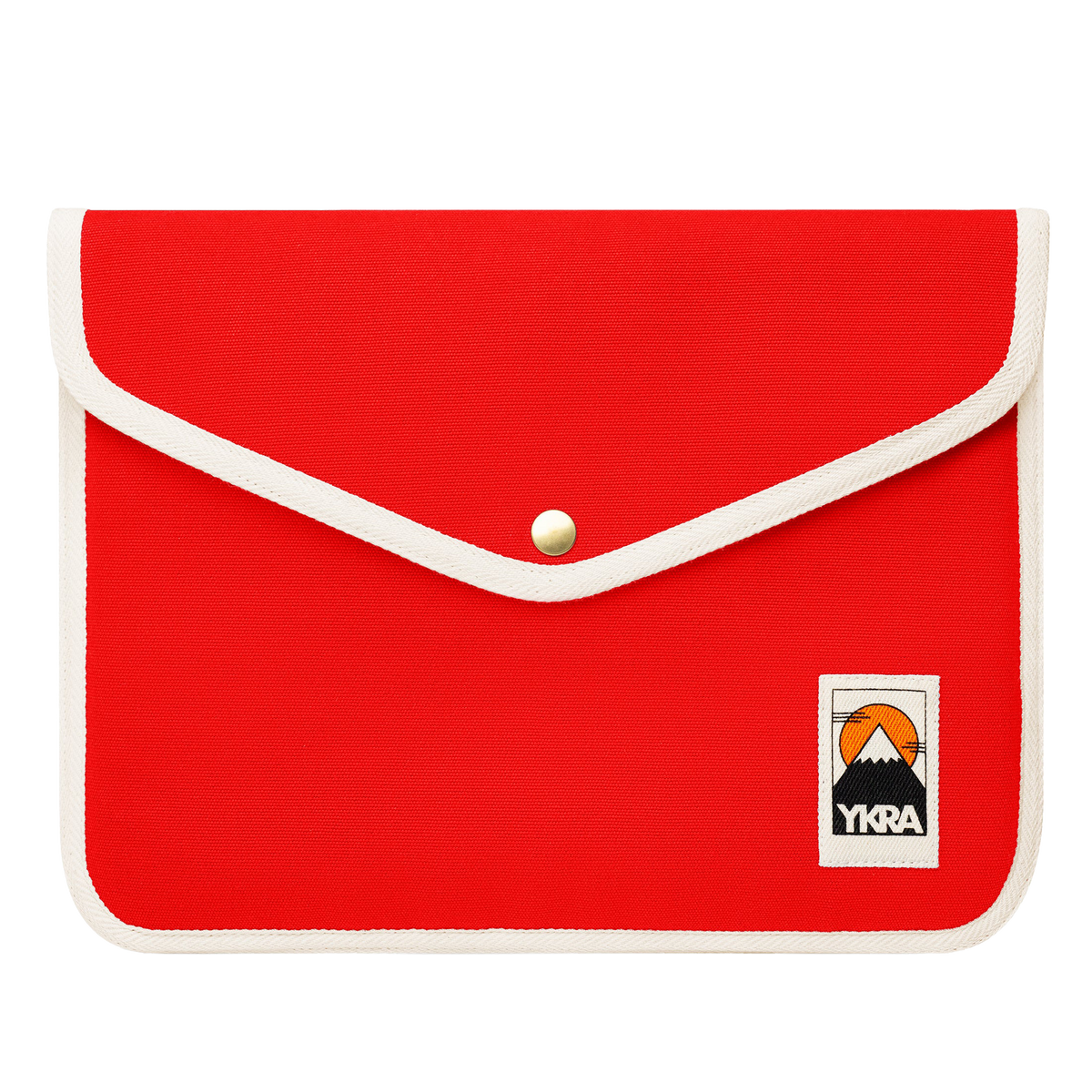 ykra laptop case large - red