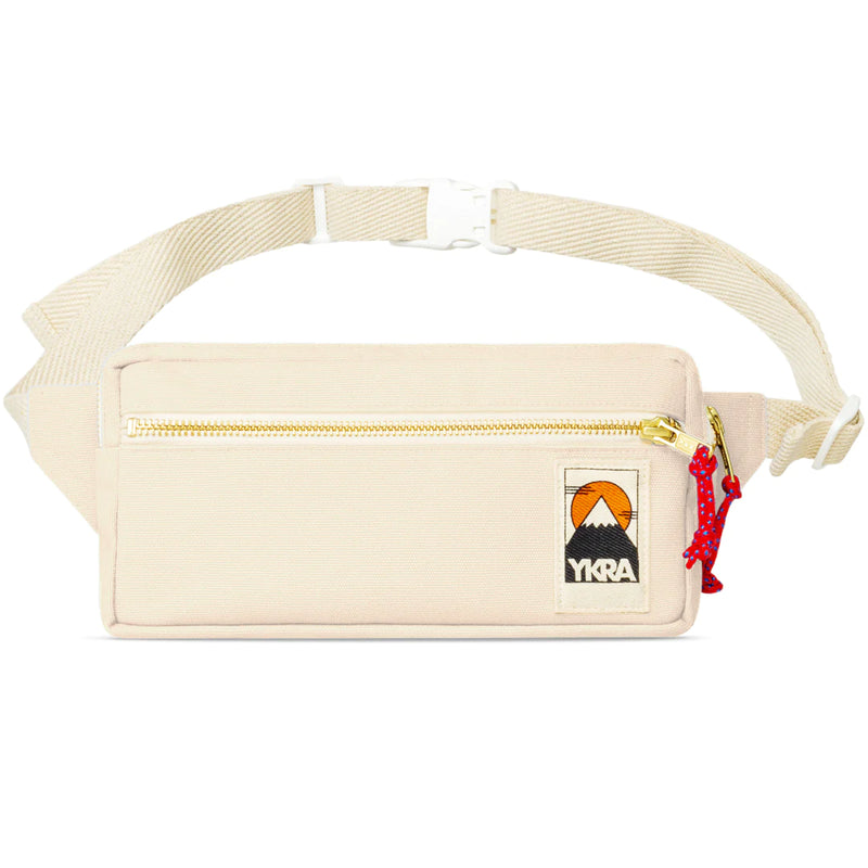 ykra fanny pack - white