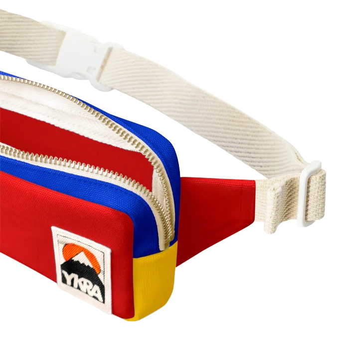 ykra Mini-Gürteltasche – Farbblock
