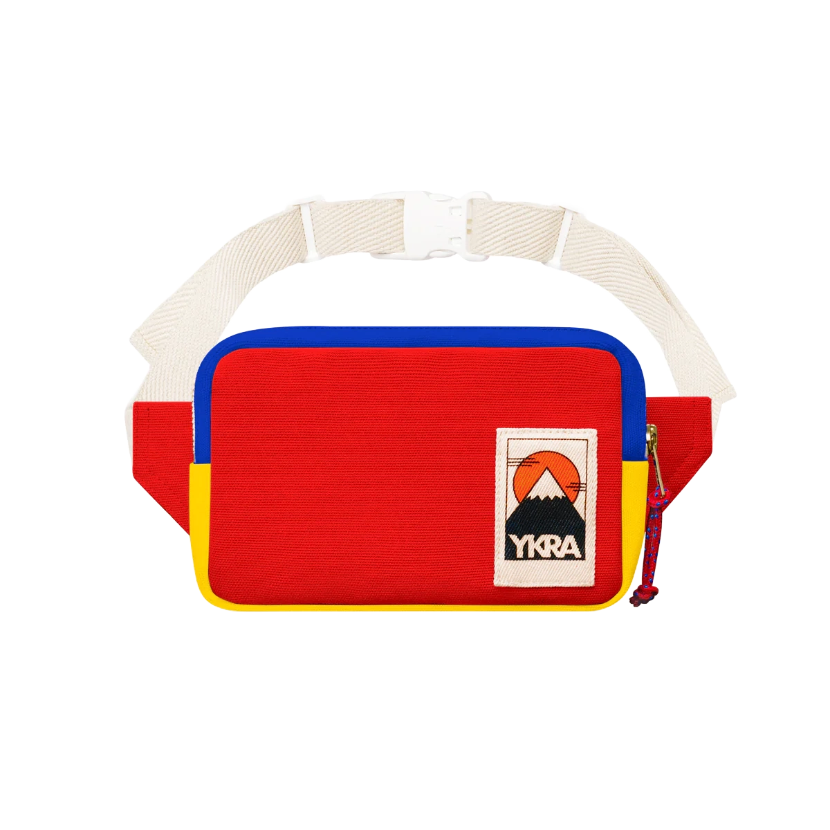 ykra Mini-Gürteltasche – Farbblock