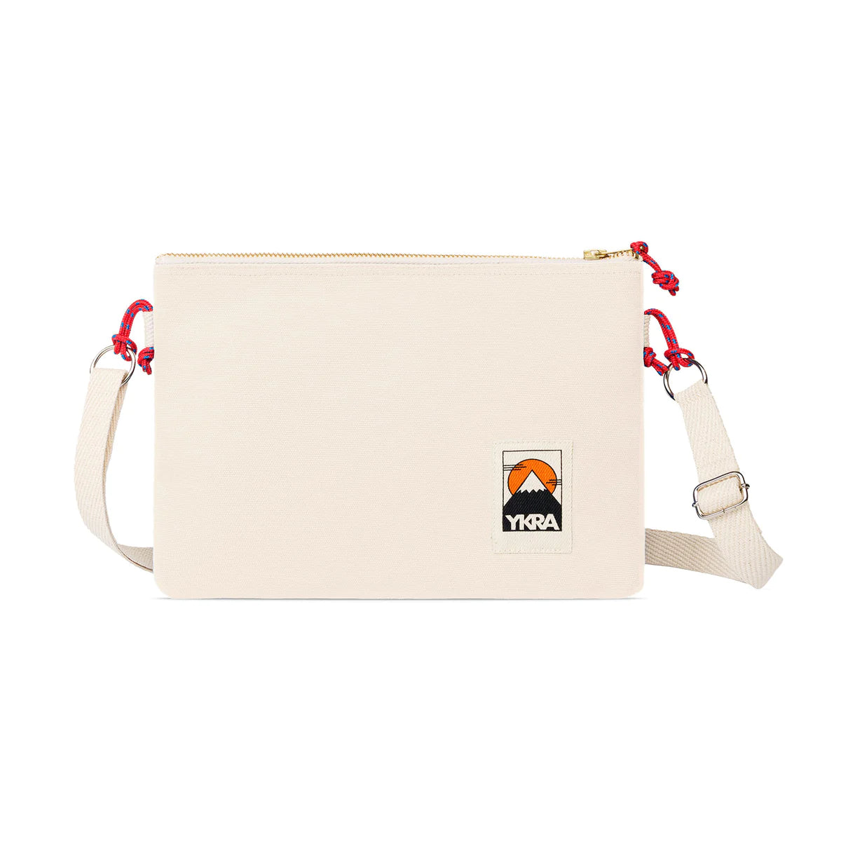 ykra side pouch - white