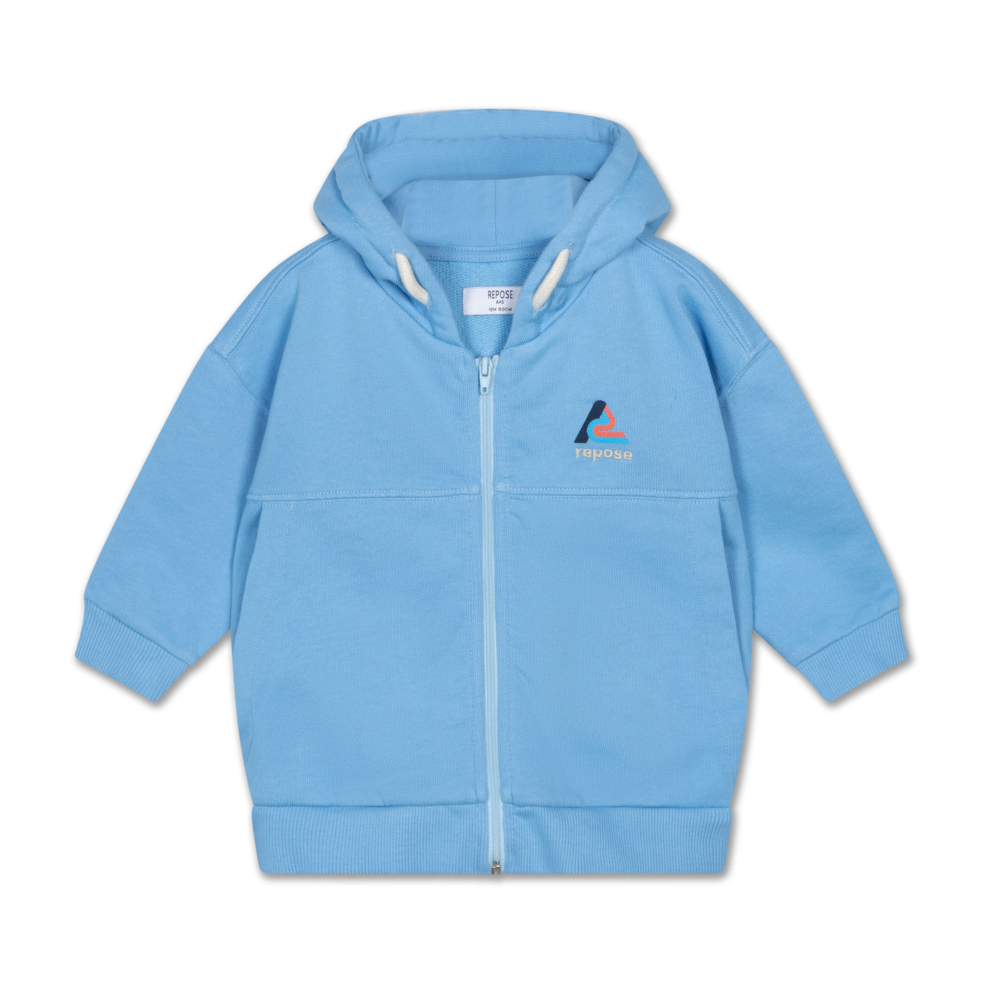 Zip hoodie - Summer day blue