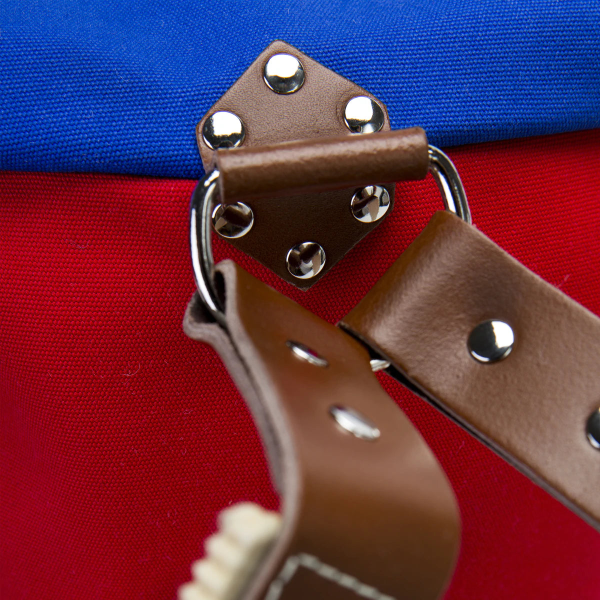 ykra Rucksack Matra Mini LS - Blau, Rot und Gelb