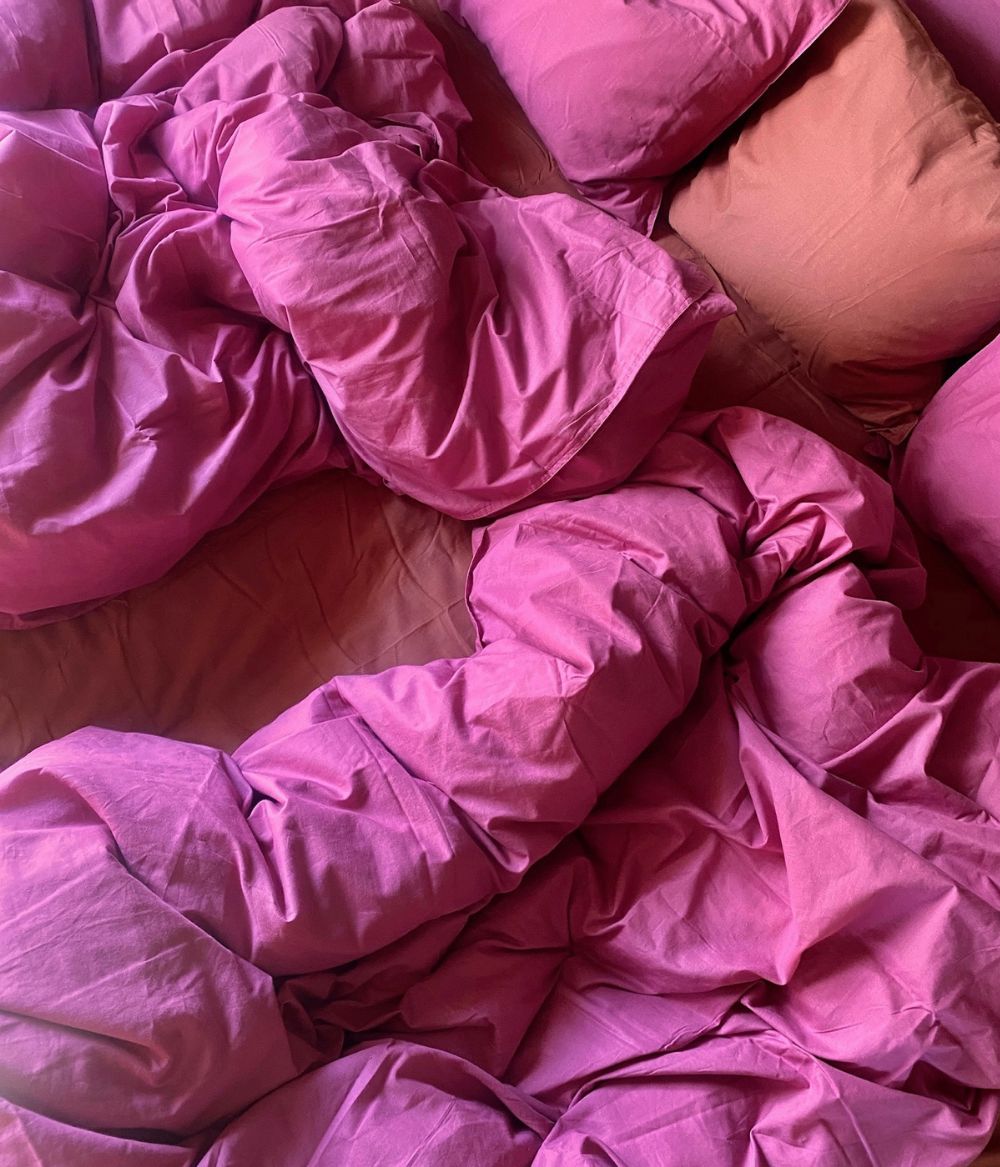 midnatt duvet cover 240x220 pitaya