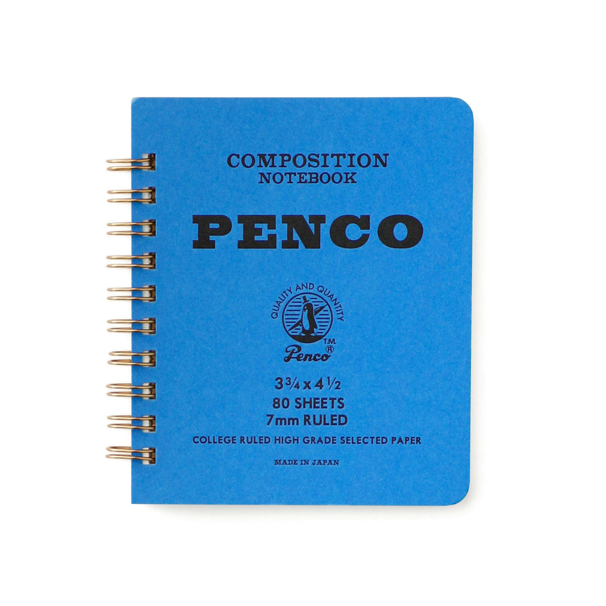 Penco Coil Notizbuch klein – Blau