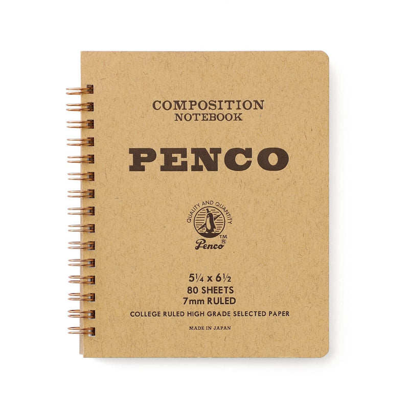 Penco Coil Notebook Medium - Naturel