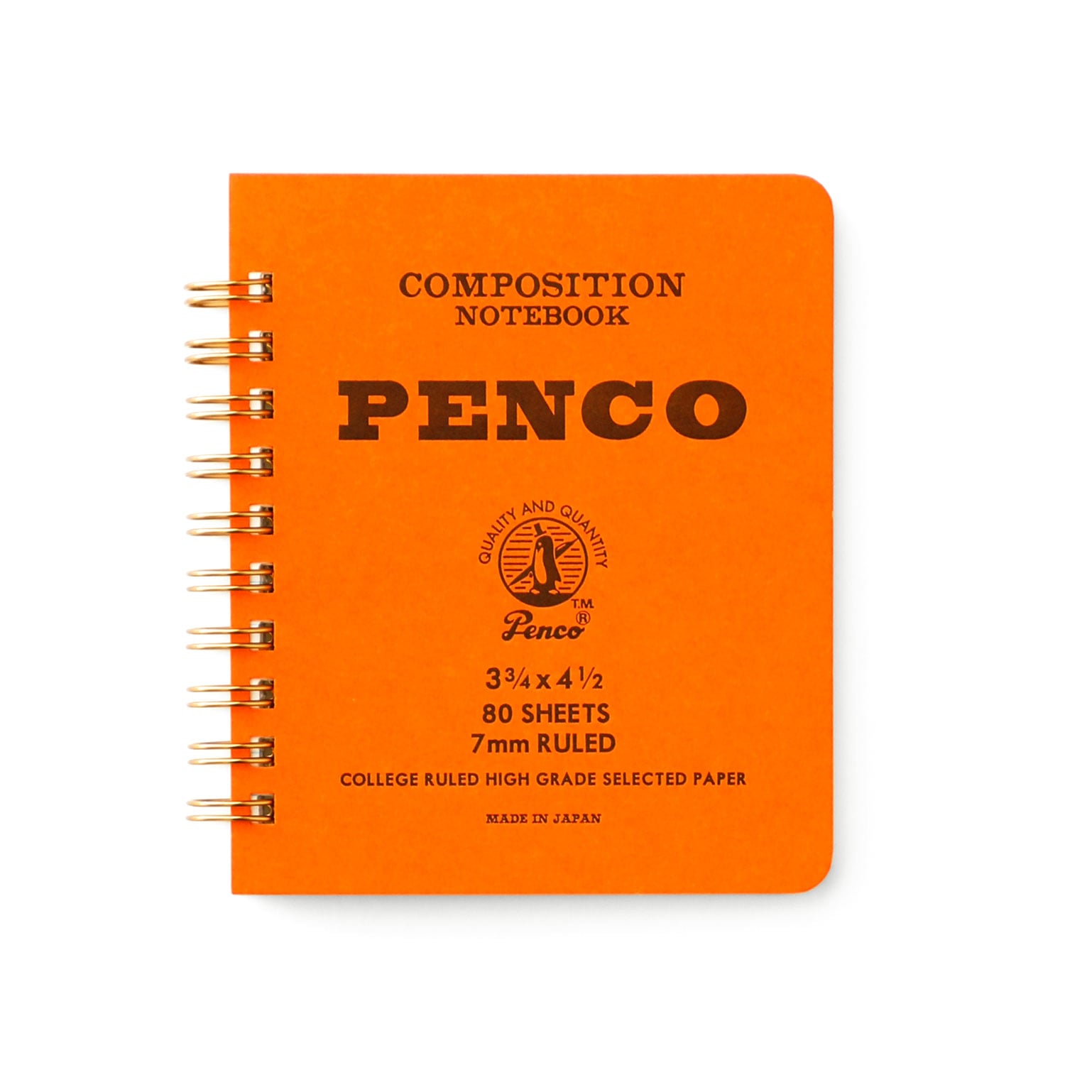 Penco Coil Notizbuch klein – Orange