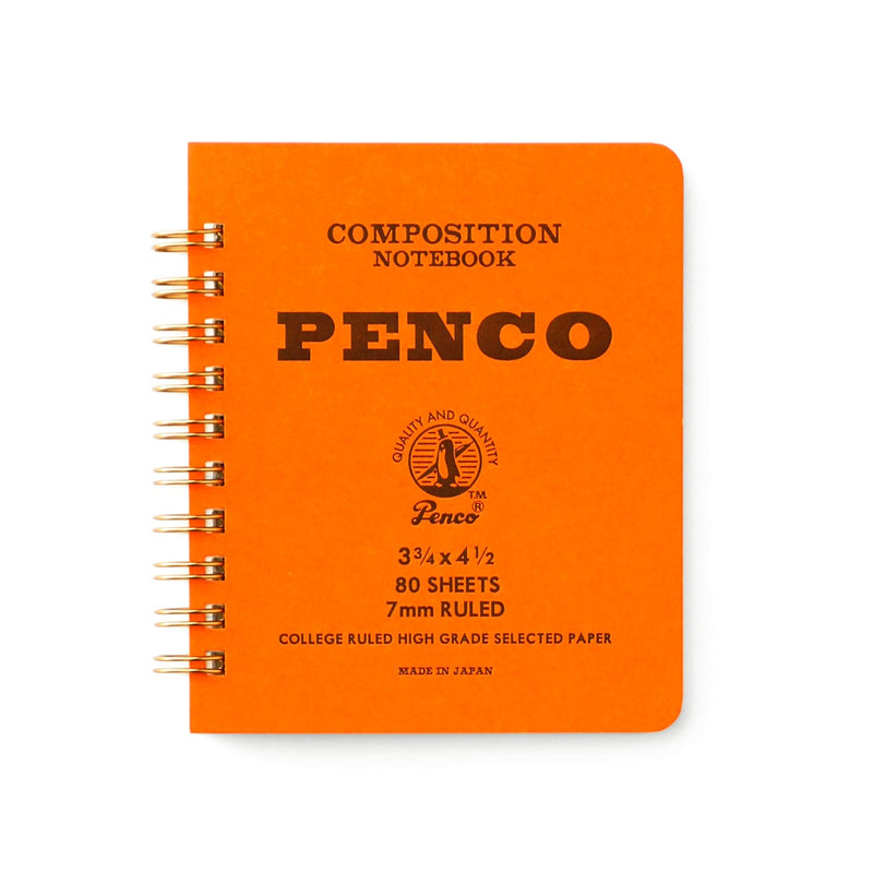 Penco Coil Notebook Small - Orange