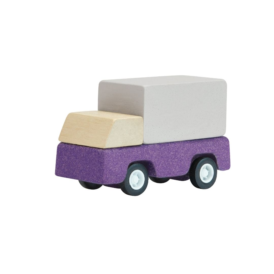 Plan Toys - Purple Delivery Truck