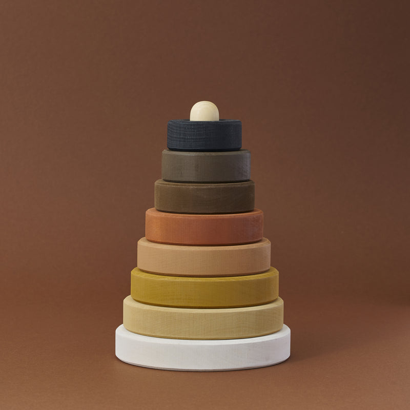 Raduga Grez stacking tower skin tones black & white