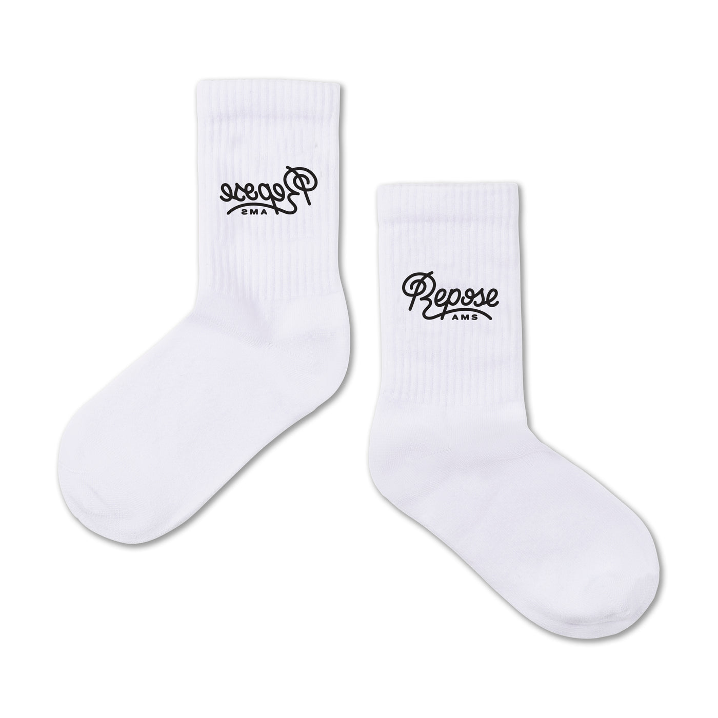 sporty socks - logo black
