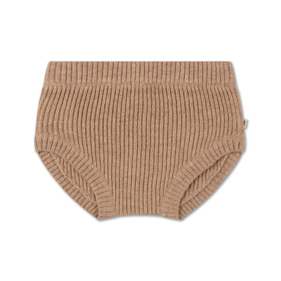 knit bloomer in camel