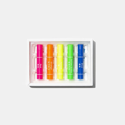 Kokuyo neon crayons