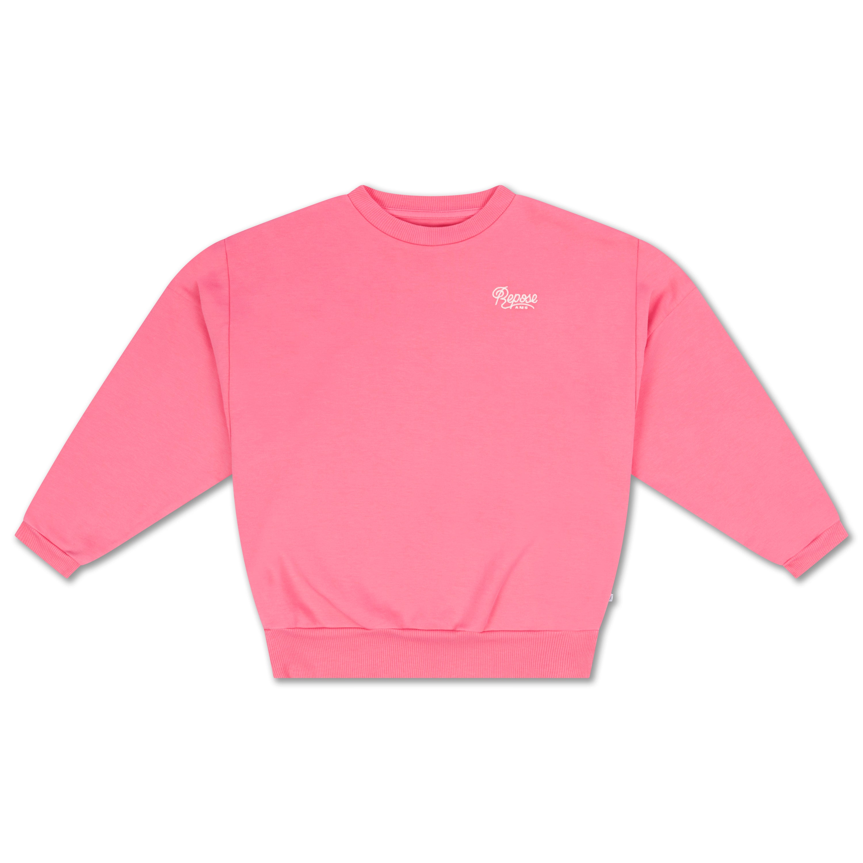 crewneck sweater pink