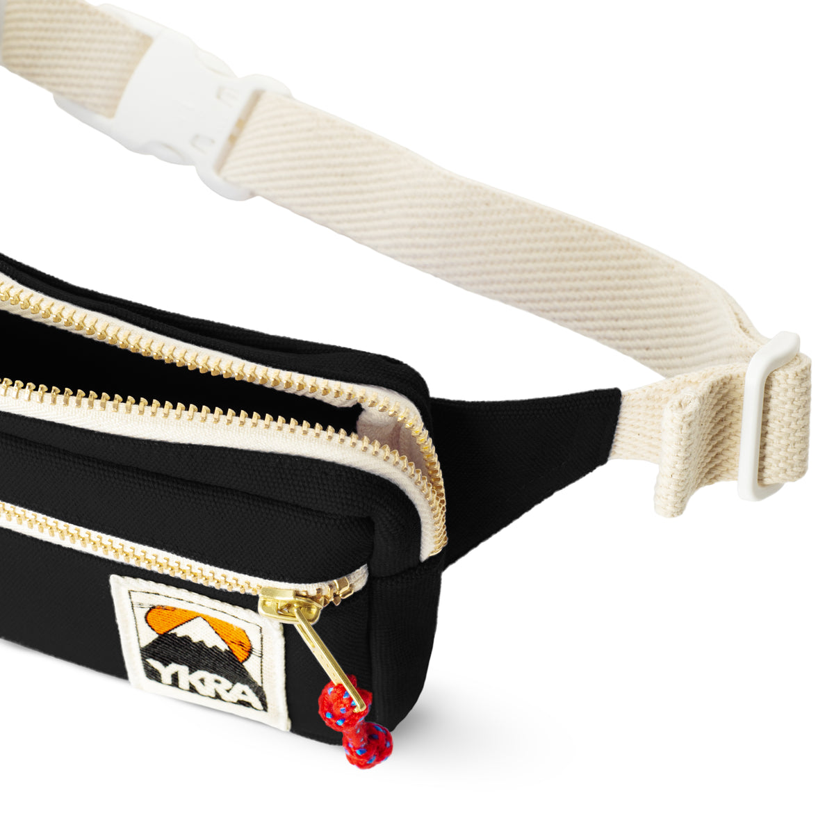 ykra fanny pack - black
