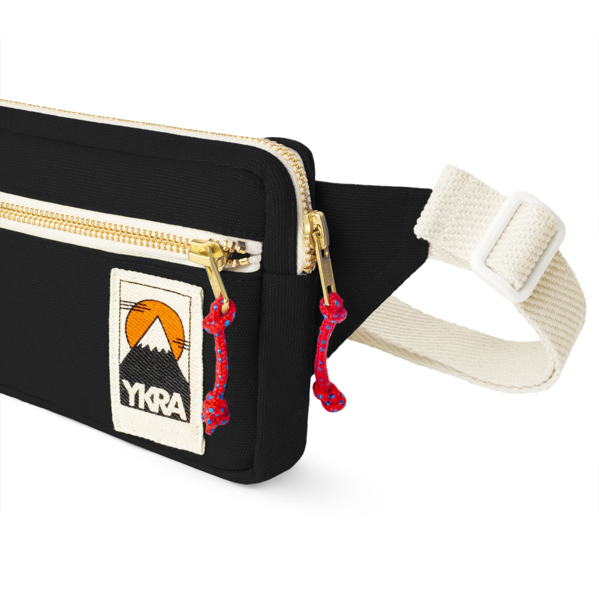 ykra fanny pack - black