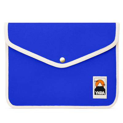 ykra laptop case medium - blue