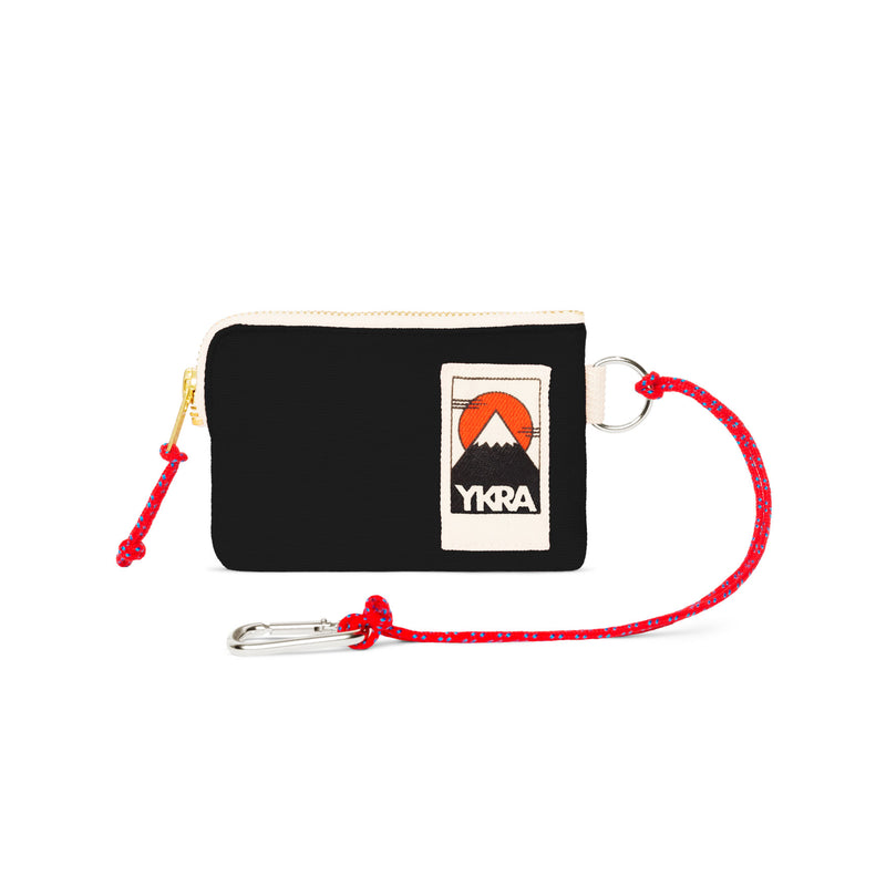 ykra mini wallet - black