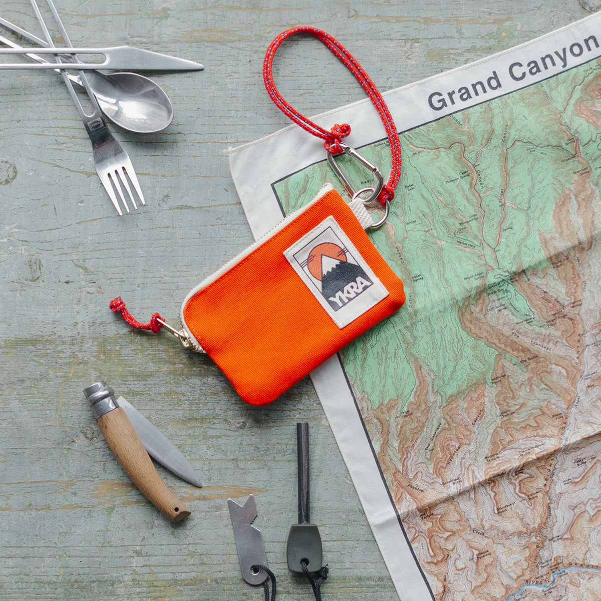 ykra mini wallet - orange