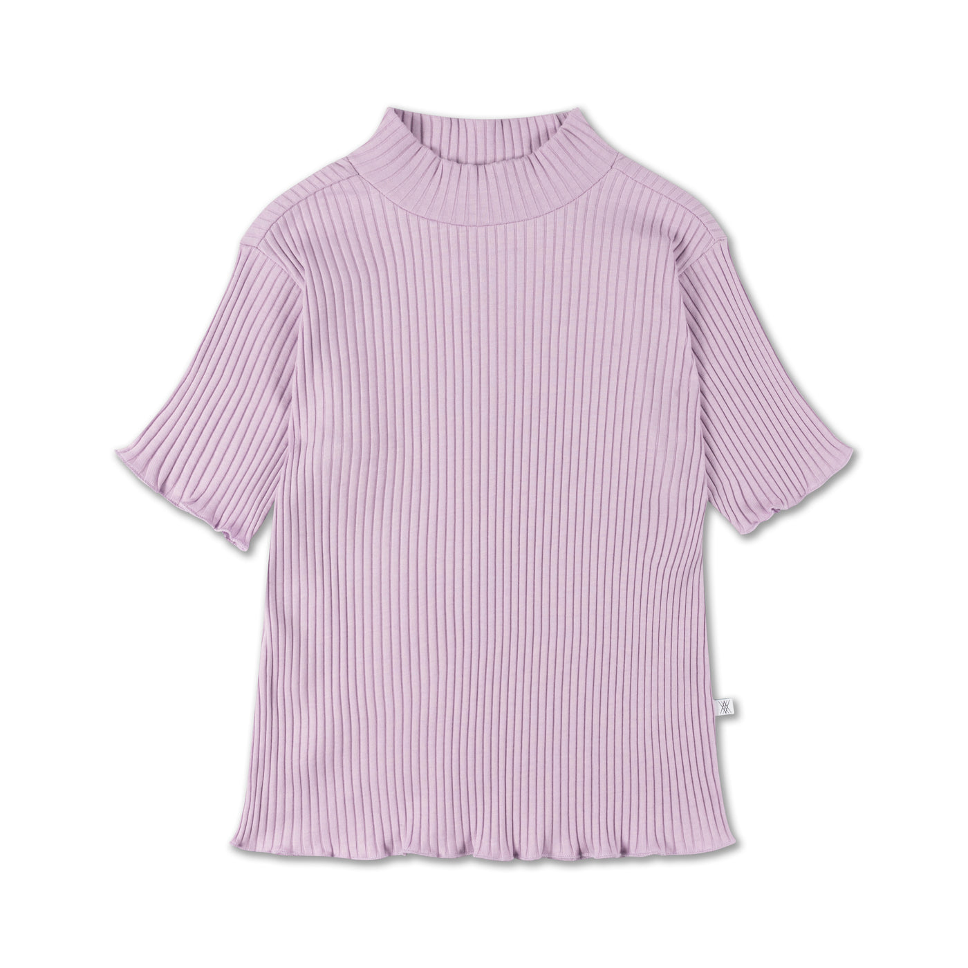 turtle neck short sleeve - lilac frost