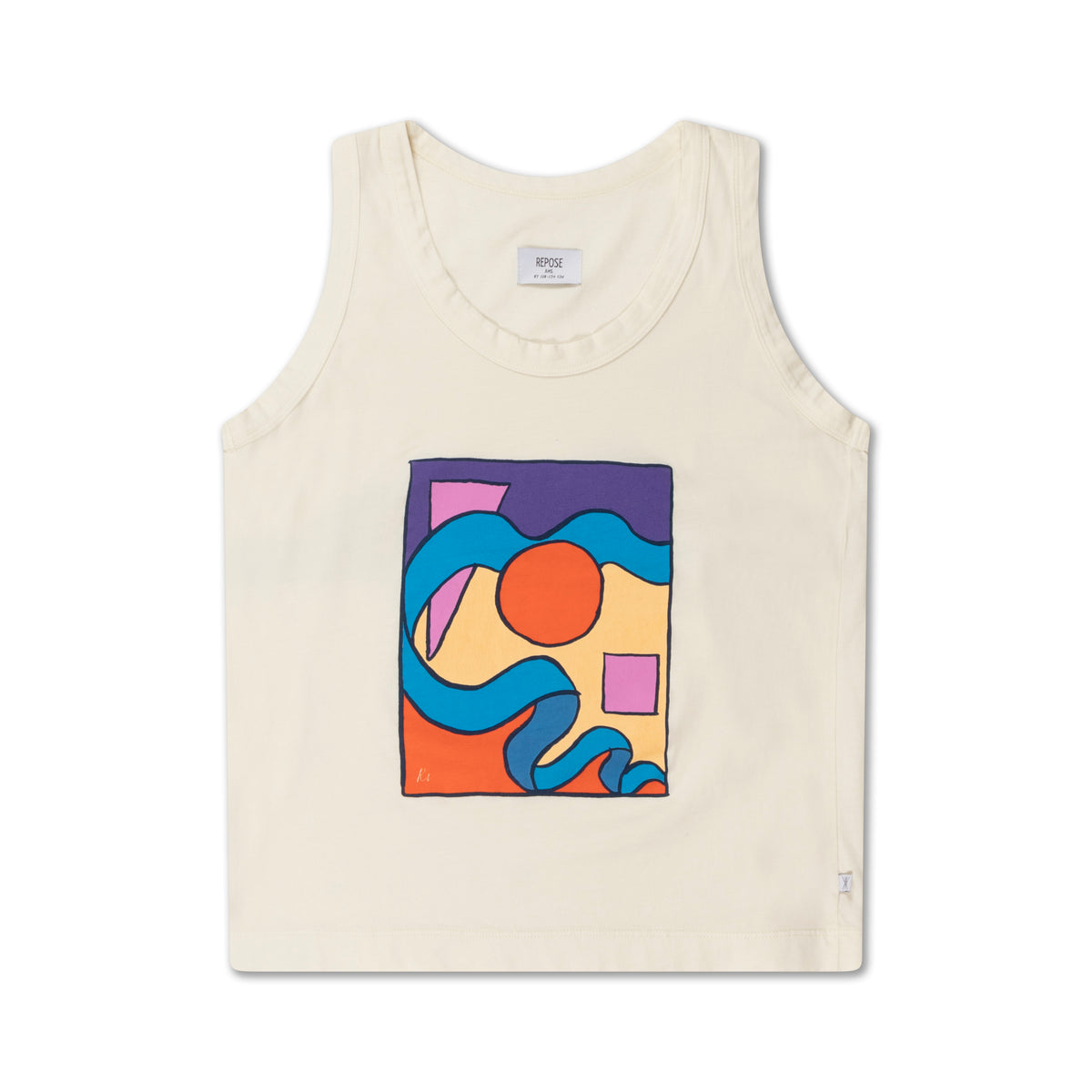 singlet ice white