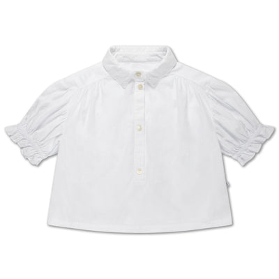 dreamy blouse - crisp white