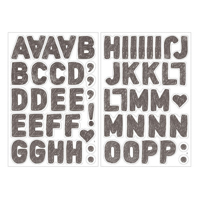 Midori electrostatic wall stickers letters