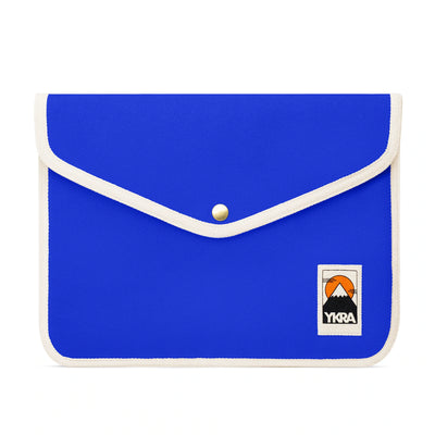 ykra laptop case small - blue
