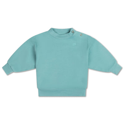 crewneck sweater - greyish turquoise