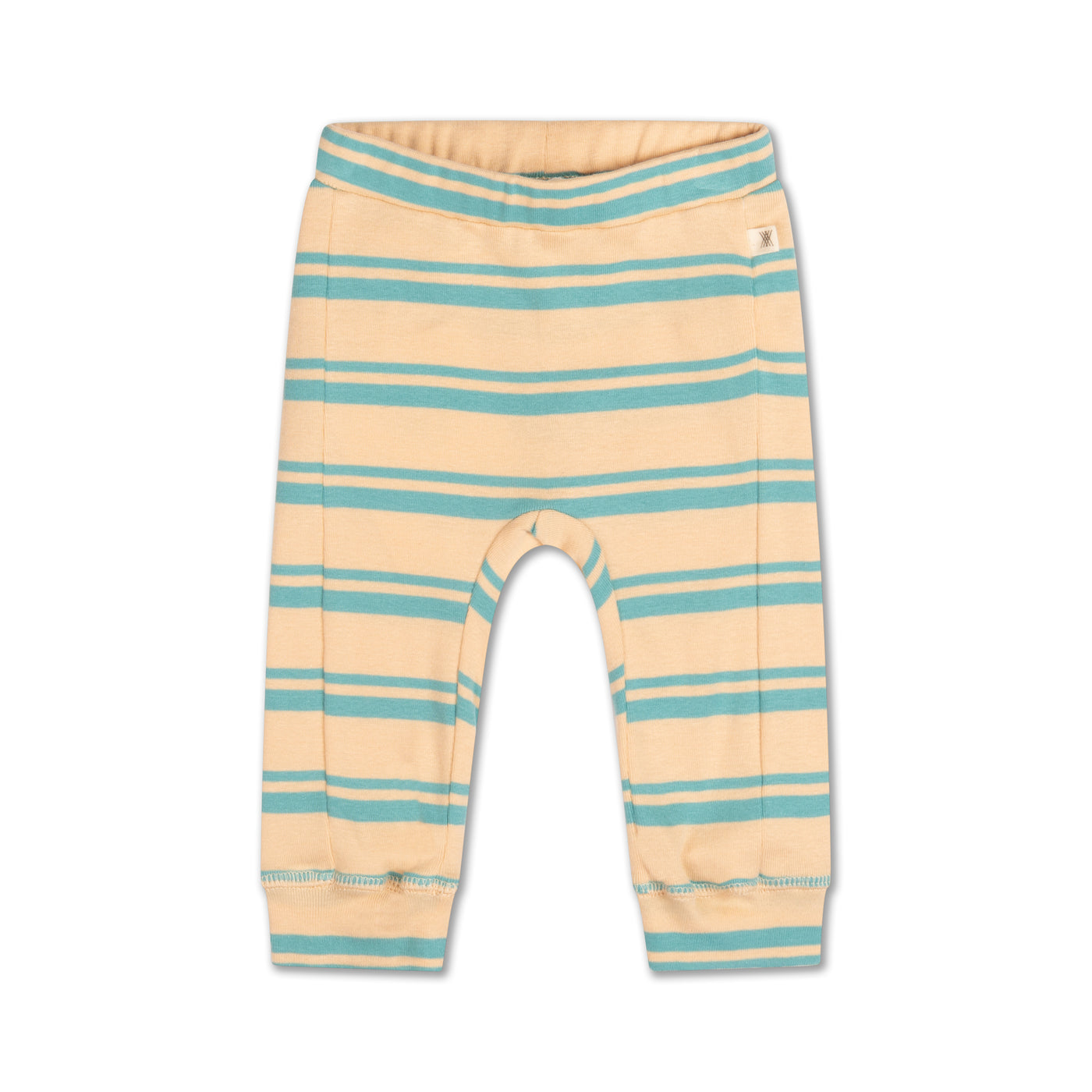 pants - turquoise nude stripe